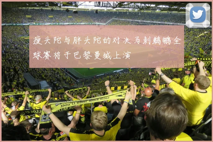 瘦头陀与胖头陀的对决马刺鹈鹕全球赛将于巴黎曼城上演